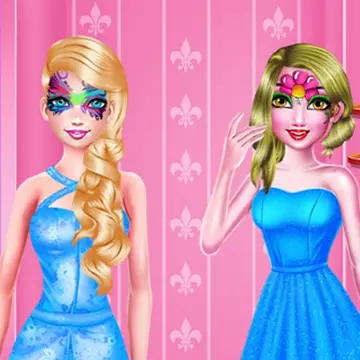 Bestie Face Art – Kostenlose Malspiele für Mädchen online spielen