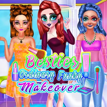 Besties Ordinary Funky Makeover – Modisches Ankleide-Spiel für Mädchen