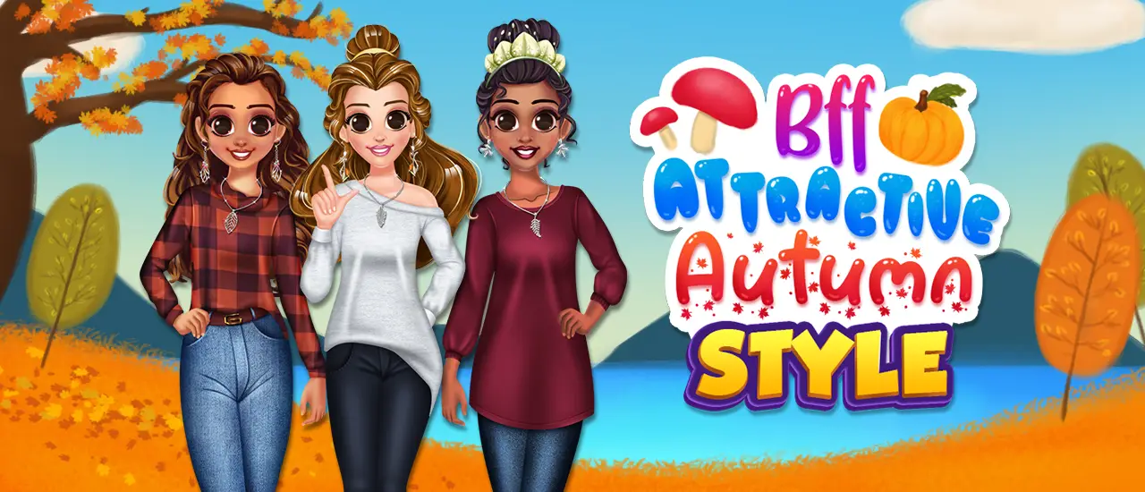 Bff Attractive Autumn Style - Dress Up Game for Girls