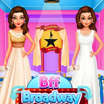 Bff Broadway Party - Online Kleidungs- und Makeover-Spiel für Mädchen