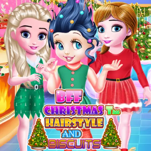 BFF Árbol de Navidad y Peinados para Jugar - Cocina y Moda