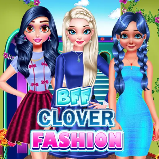 BFF Clover Fashion - Juego de vestir y moda para chicas