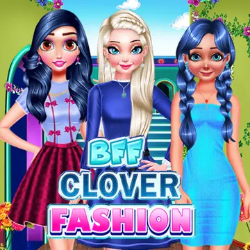 BFF Clover Fashion - Juego de vestir y moda para chicas