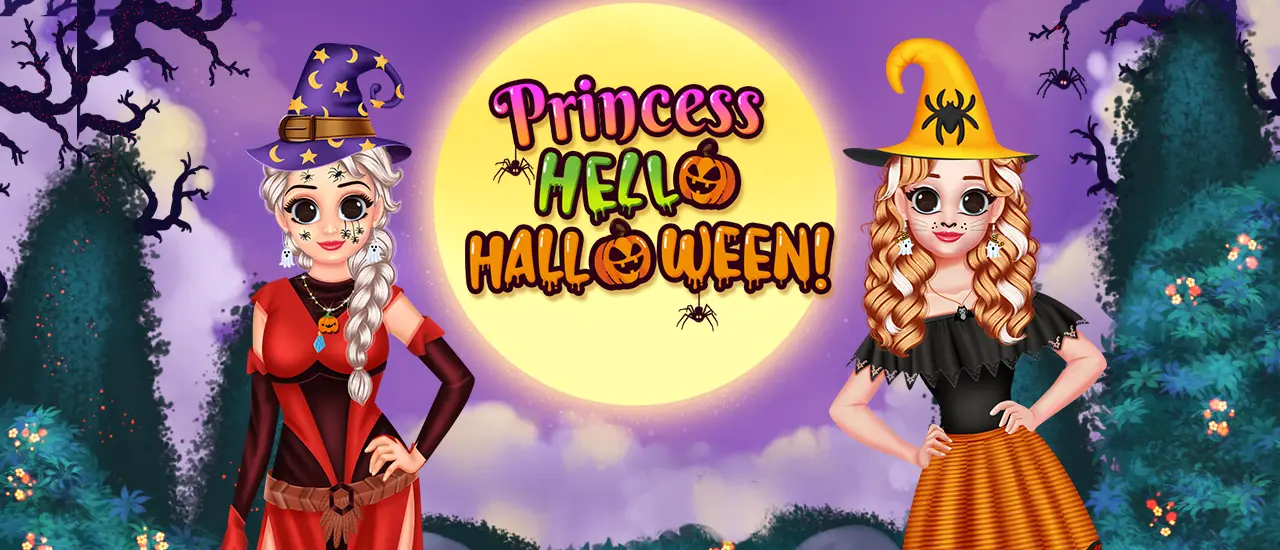 Bffs Hello Halloween - Fun Dress-up & Makeup Game for Kids