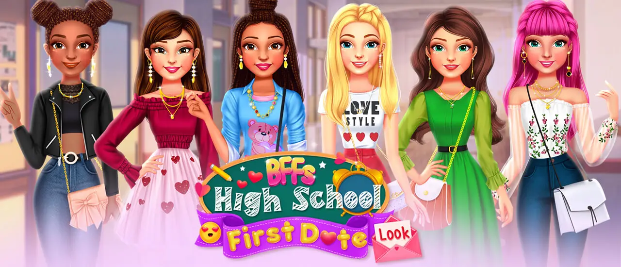 BFFs High School First Date Look – Online Mode kostenlos spielen