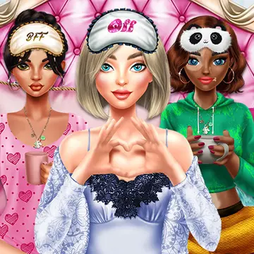 BFFs Luxury Loungewear Play Game – Modisches Pyjama-Design für Mädchen