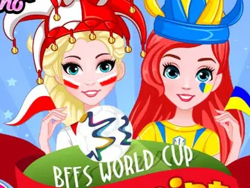 BFFs World Cup Face Paint لعبة تزيين وجه كأس العالم مجانًا
