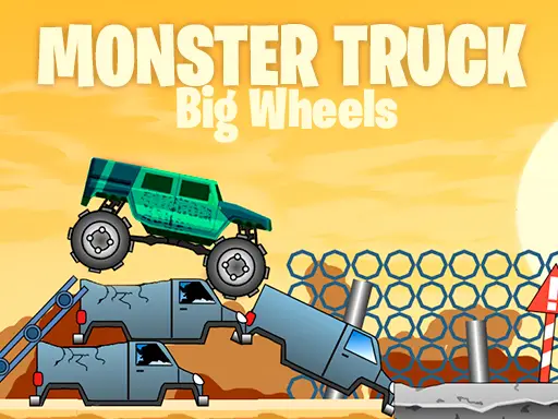 Big Wheels Monster Truck - Jeu de course et destruction en ligne gratuit