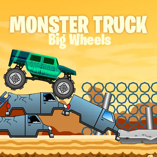 Big Wheels Monster Truck - Jeu de course et destruction en ligne gratuit