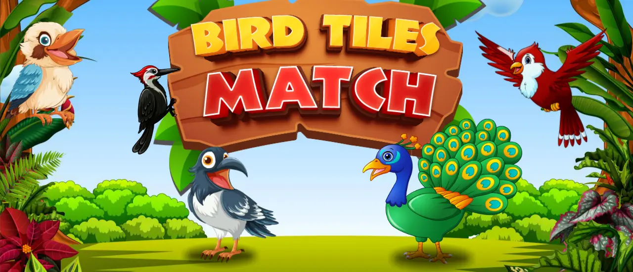 Bird Tiles Match - Jogo de Combinação de Tiles Online Grátis