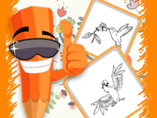 Birds Coloring - Boyama ve Puzzle Oyunları Ücretsiz Oyna