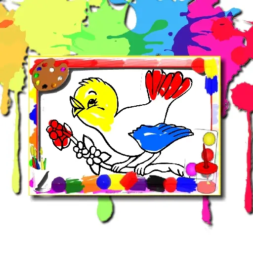 Birds Coloring Book - Jeu de coloriage en ligne gratuit