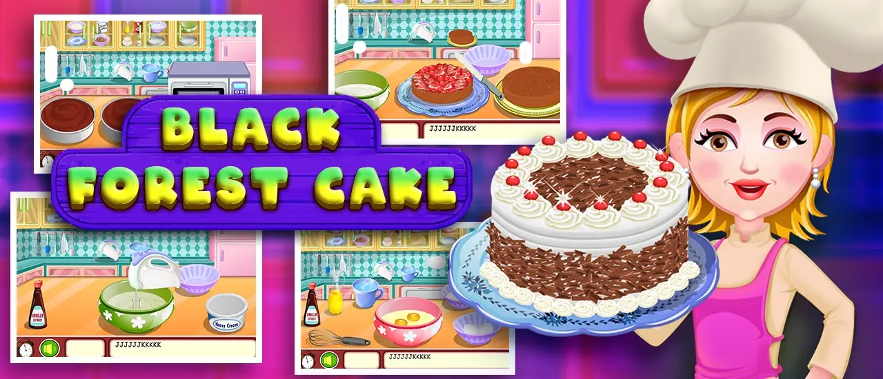 Black Forest Cake - Jeu de Cuisine en Ligne Gratuit