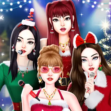 Black Pink Christmas Konzert Spiel – Dress Up & Weihnachten feiern