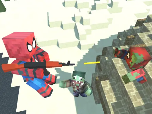 Block Craft Zombie Attack - Jogo de Sobrevivência e Defesa de Zumbis
