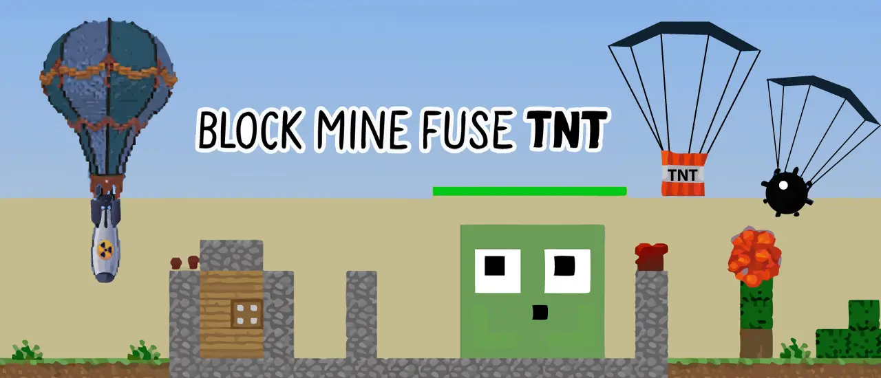 Block Mine Fuse TNT - Jeu d'Aventure Gratuit en Ligne