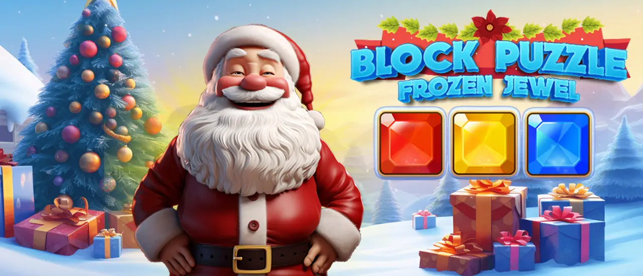 Block Puzzle - Frozen Jewel Jogo de Quebra-Cabeça Grátis Online