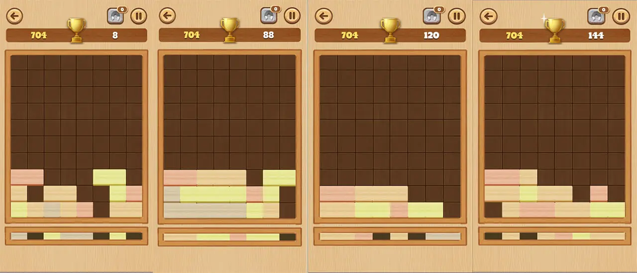Block Slide Fall Down - Kostenloses Puzzlespiel online spielen