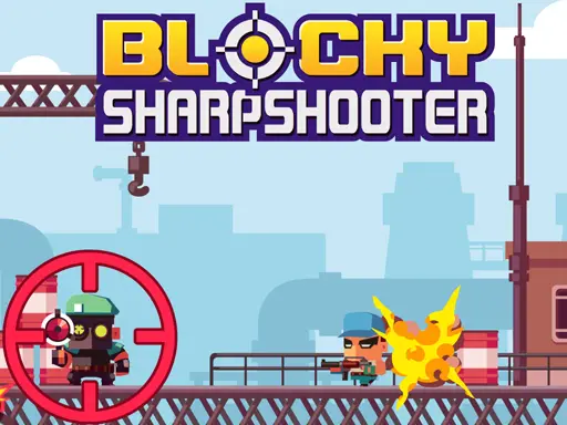 Blocky Sharpshooter - Free Online Sniper Shooting Game