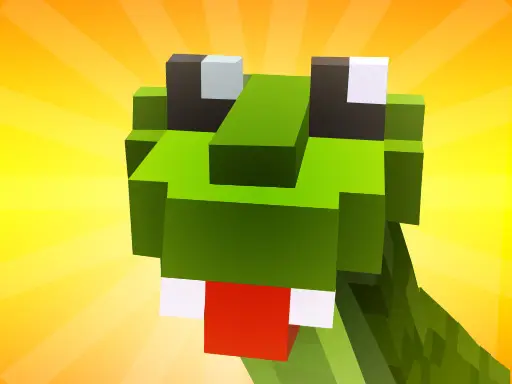Blocky Snakes - Jogo de Cobras 3D Online Grátis