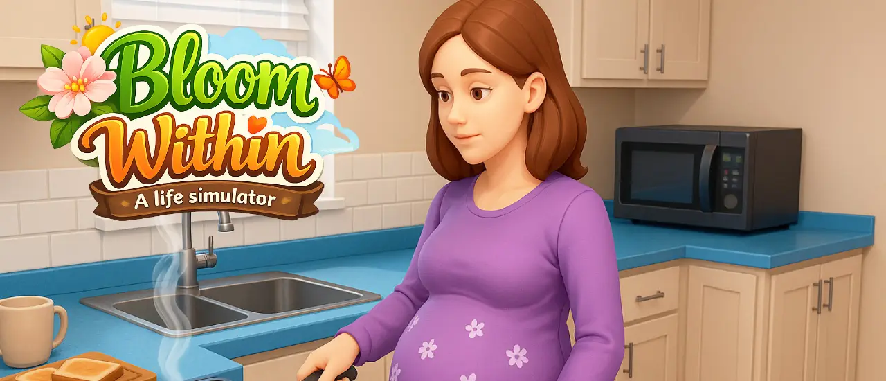 Bloom Within : Jeu de simulation de grossesse et vie de maman