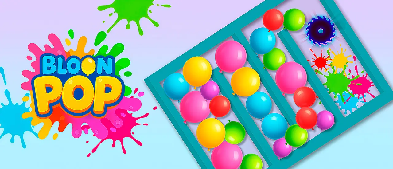 Bloon Pop لعبة ألغاز ممتعة ومسلية للعب أونلاين مجانًا