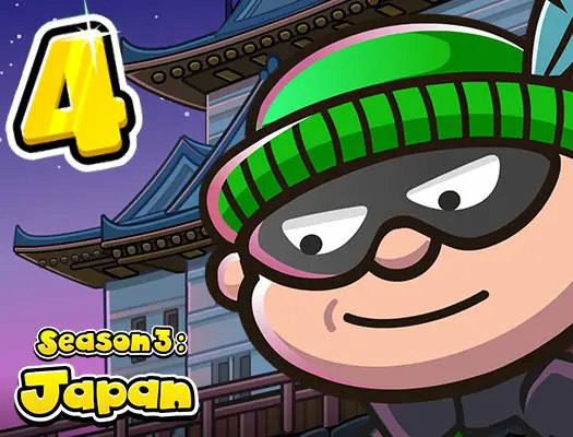 Bob The Robber 4 Season 3: Japonya ile Ücretsiz Oyna - Macera Oyunu