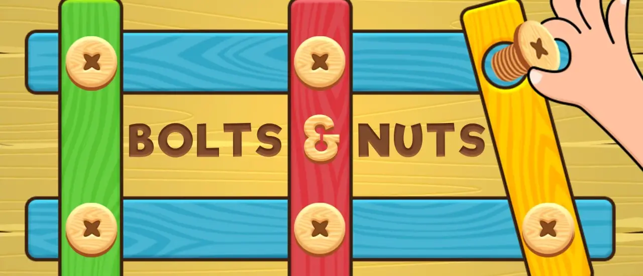 Bolts and Nuts - Puzzle Spiel online kostenlos spielen