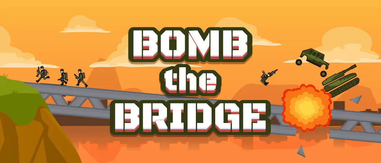Bomb The Bridge - Play Free Casual Bridge Destruction Game