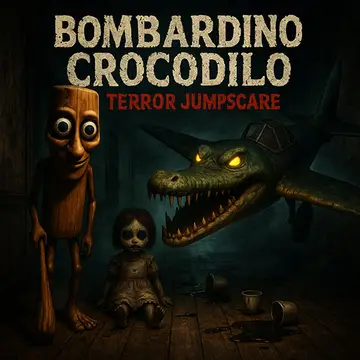 Bombardino Crocodilo Terror Jumpscare - Jeu d'Horreur à Jouer en Ligne Gratuit