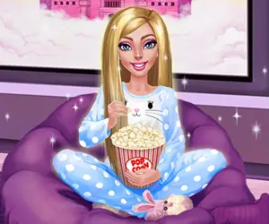 Bonnie Movie Night - Juego de vestir y jugar en línea gratis