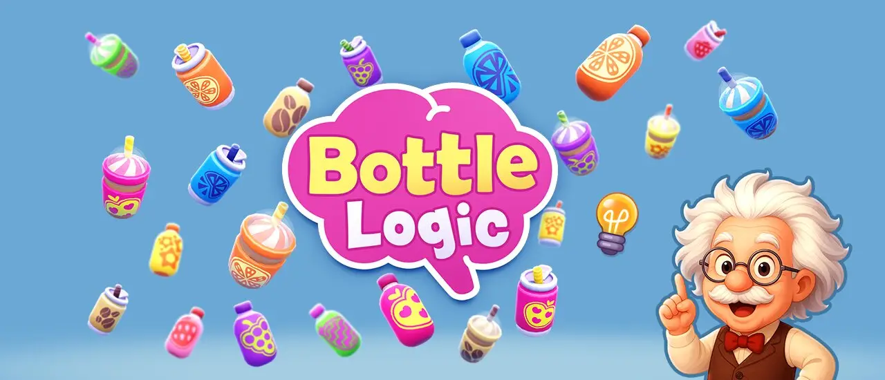 Bottle Logic kostenlos spielen – Puzzle Spiel für Handy & PC
