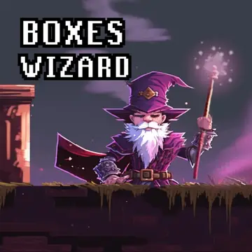 Boxes Wizard – Kostenloses 2D Puzzle Plattformspiel zum Spielen