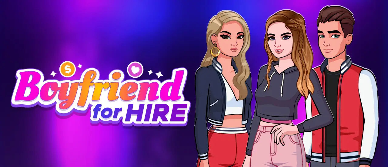 Boyfriend For Hire - Jogo de Aventura e Romance para Jogar Online