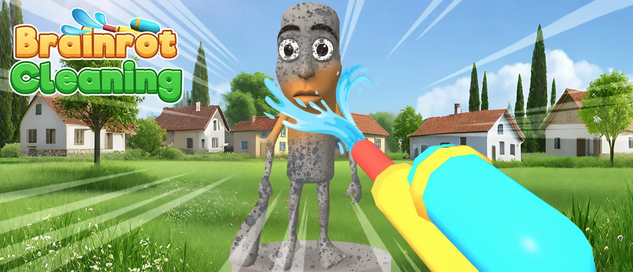 Brainrot Cleaning Oyna - Eğlenceli Temizlik Simülasyonu