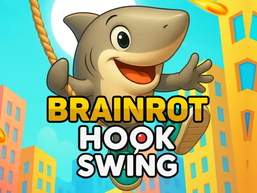 Brainrot Hook Swing - Jogo de Plataforma com Física Online Grátis