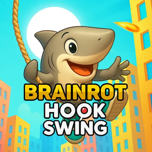 Brainrot Hook Swing - Jogo de Plataforma com Física Online Grátis