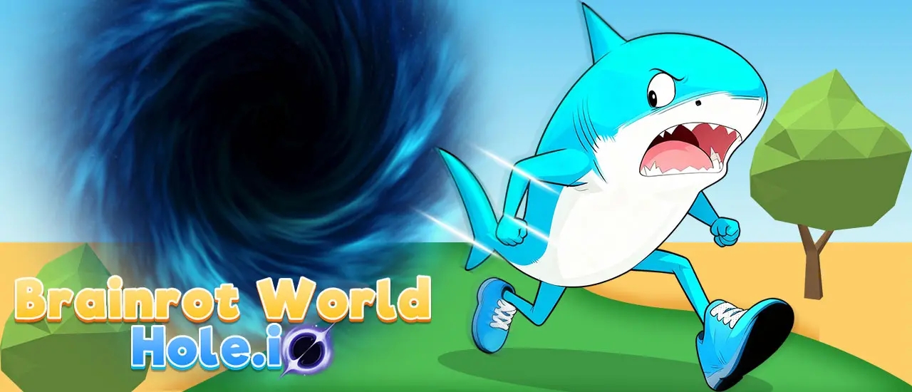 Brainrot World Hole.io - Play Online Casual IO Game for Free