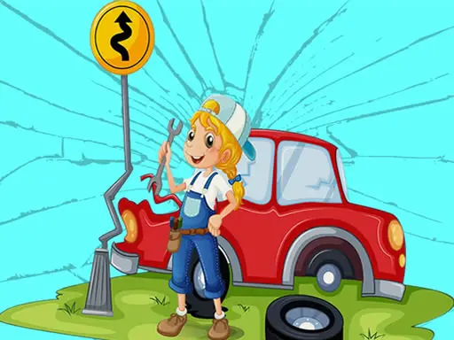 Broken Cars Jigsaw - Jeu de Puzzle en Ligne Gratuit