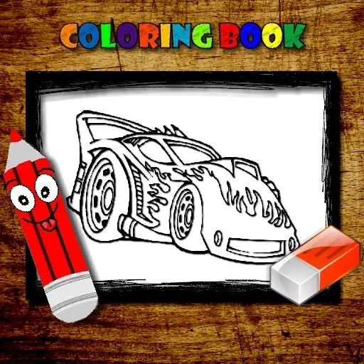 BTS Cars Coloring Book - Free Online Coloring Game for Kids