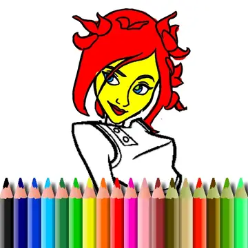 BTS Cute Girl Coloring – Kostenloses Malspiel online spielen