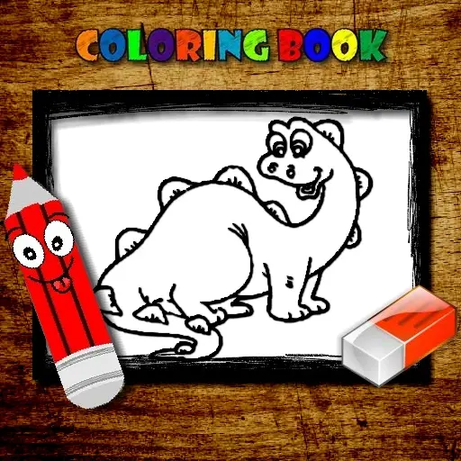 BTS Dinosaur Coloring Book - Juego de pintar gratis online