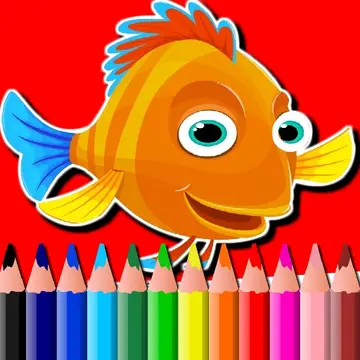 BTS Fish Coloring Book - Jeu de coloriage en ligne gratuit