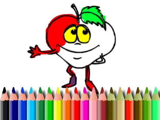 BTS Fruits Coloring Juego Gratis para Dibujar y Colorear en Línea
