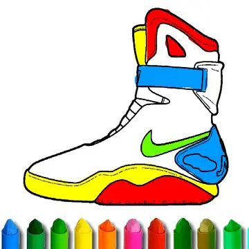 BTS Shoe Coloring - Jeu de coloriage en ligne gratuit