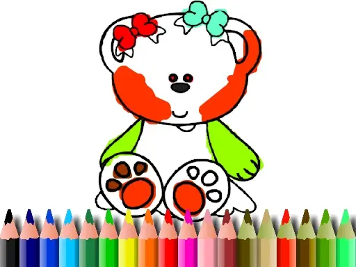 لعب لعبة تلوين BTS Sweet Bear مجانًا على الإنترنت
