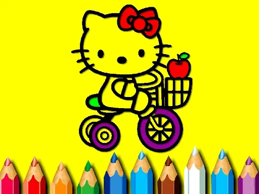 BTS Sweet Kitty Coloring - Juego para Colorear Gratis y Divertido
