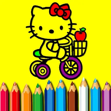 BTS Sweet Kitty Coloring - Juego para Colorear Gratis y Divertido