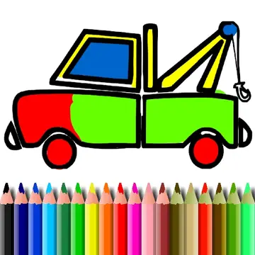 BTS Truck Coloring Jogo Online de Pintura Grátis para Crianças