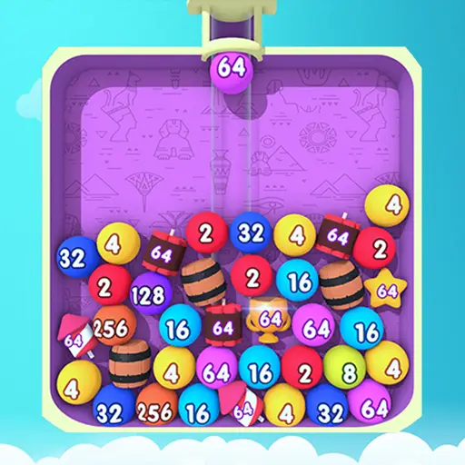 Bubble Merge 2048 Ücretsiz Oyna - Eşleştirme ve Patlatma Oyunu